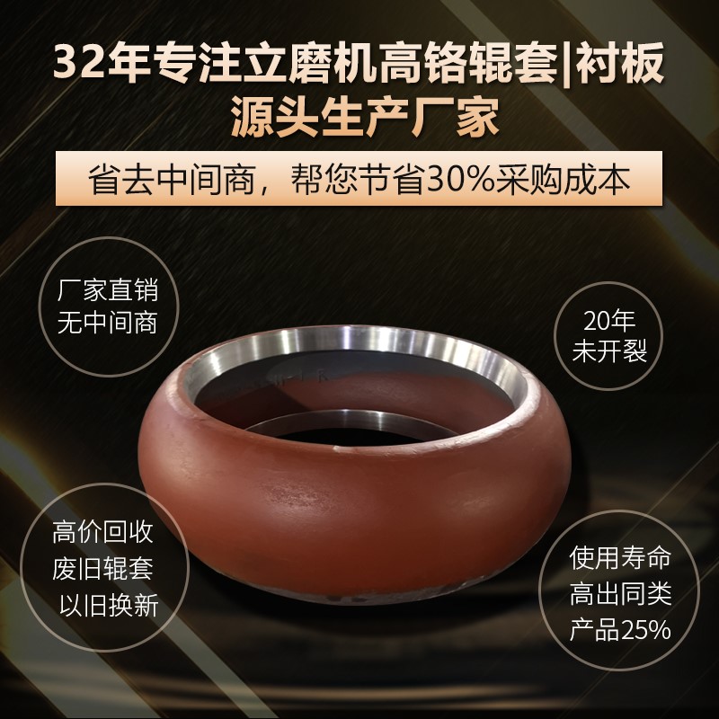 高鉻輥套 高鉻輥套